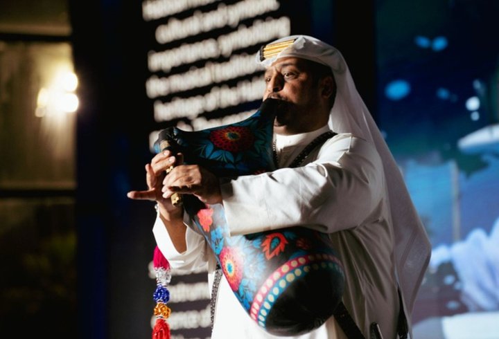 Live performance at an event